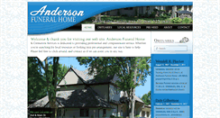 Desktop Screenshot of andersonandsonsfh.com